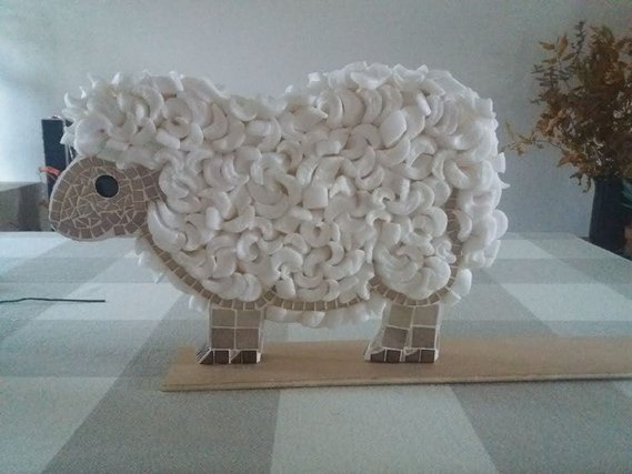 Création en mosaïque réalisée par un élève de l'Atelier ARTE MOSAIC