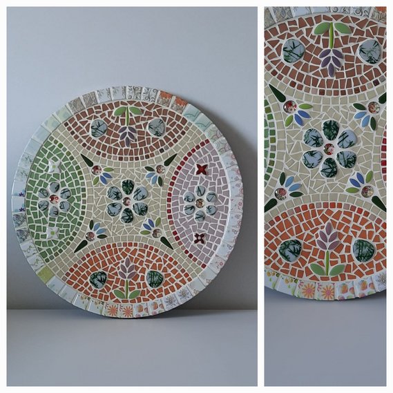 Création en mosaïque réalisée par un élève de l'Atelier ARTE MOSAIC
