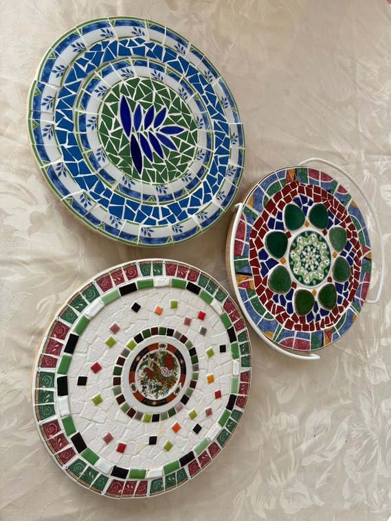 Création en mosaïque réalisée par un élève de l'Atelier ARTE MOSAIC