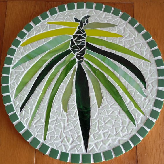 Création en mosaïque réalisée par un élève de l'Atelier ARTE MOSAIC